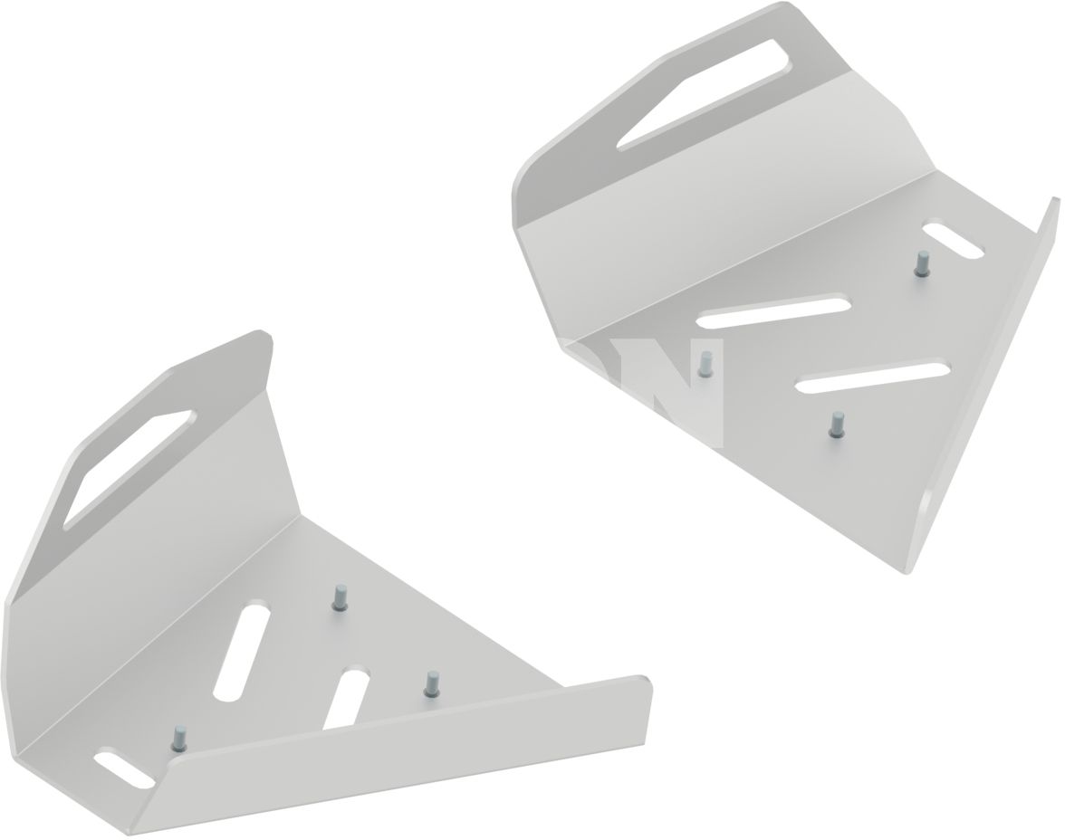 Al. front a-arm guards (pair) Kawasaki KVF 650 / 750