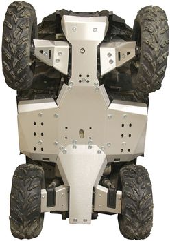 Skid plate full set (aluminium): Polaris Sportsman: 570 SP (2021+): 570 Trail (2021+)