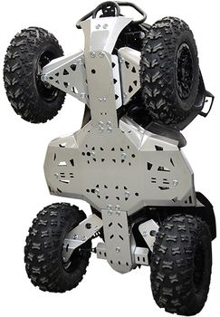 Skid plate full set (aluminium): CanAm G2 Renegade: (2017-2018)