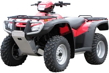 Skid plate full set (aluminium): Honda TRX 500 FA / FE (-2011)