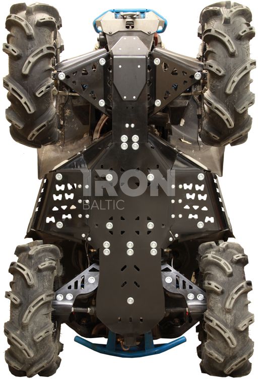 Skid plate full set (plastic): CanAm Renegade X MR: (-2016)