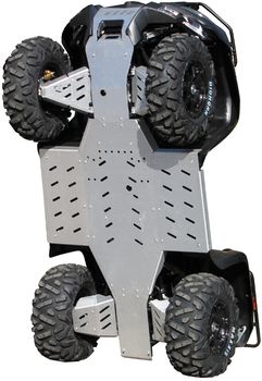 Skid plate full set (aluminium): Dinli DL 702: Dinli 600 Prime