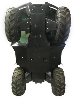 Skid plate full set (plastic): Yamaha Grizzly 450: ( 2009-2010 )