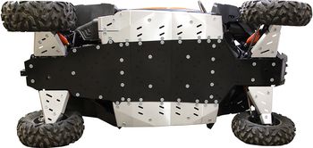 Skid plate full set (aluminium+plastic): CFMOTO ZFORCE 950 Sport (2023+)