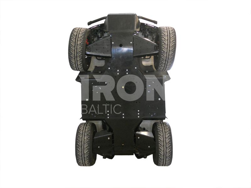 Skid plate full set (plastic): Cectek 500 Gladiator / Quadrift