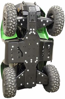 Skid plate full set (plastic): Arctic Cat Alterra 550 / 700