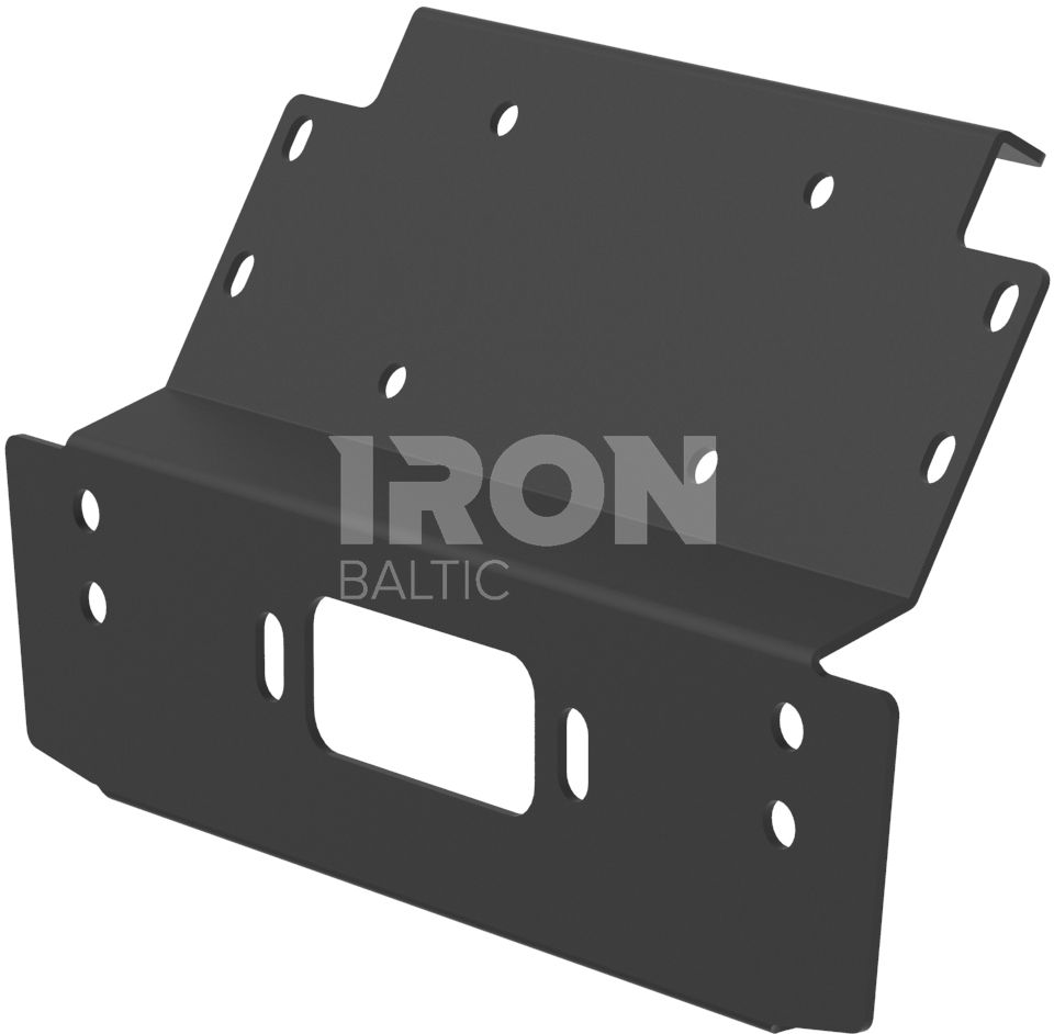 Front winch mounting kit: Linhai 550