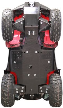 Skid plate full set (plastic): Honda TRX 650 / 680: (-2014)