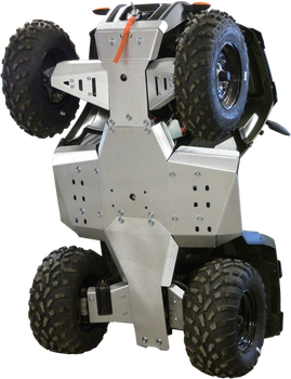 Skid plate full set (aluminium): Polaris Sportsman: 570 / 450 HO / ETX: up to MY 2020