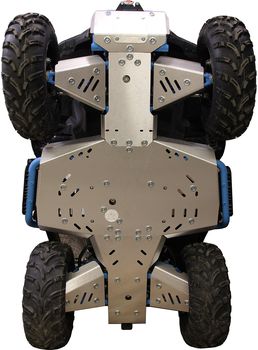 Skid plate full set (aluminium): Segway Snarler AT6 S