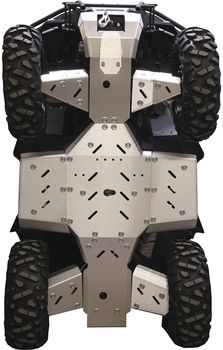 Skid plate full set (aluminium): Kymco MXU 700 (2020+)
