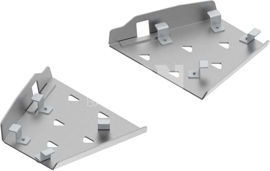 Al. Rear A-arm guards (pair): CanAm Outlander 500/700/PRO (2023+)