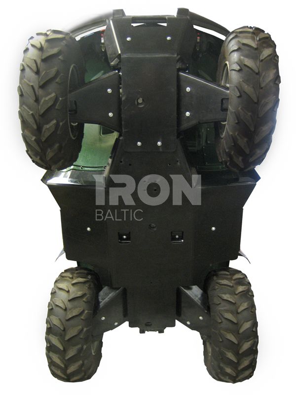 Skid plate full set (plastic): Yamaha Grizzly 450: ( 2009-2010 )