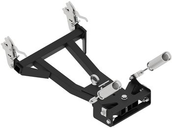 UTV Front-mount push tubes: Quick attach