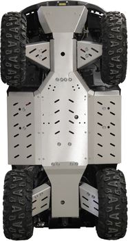 Skid plate full set (aluminium): GOES 525 / 625 MAX