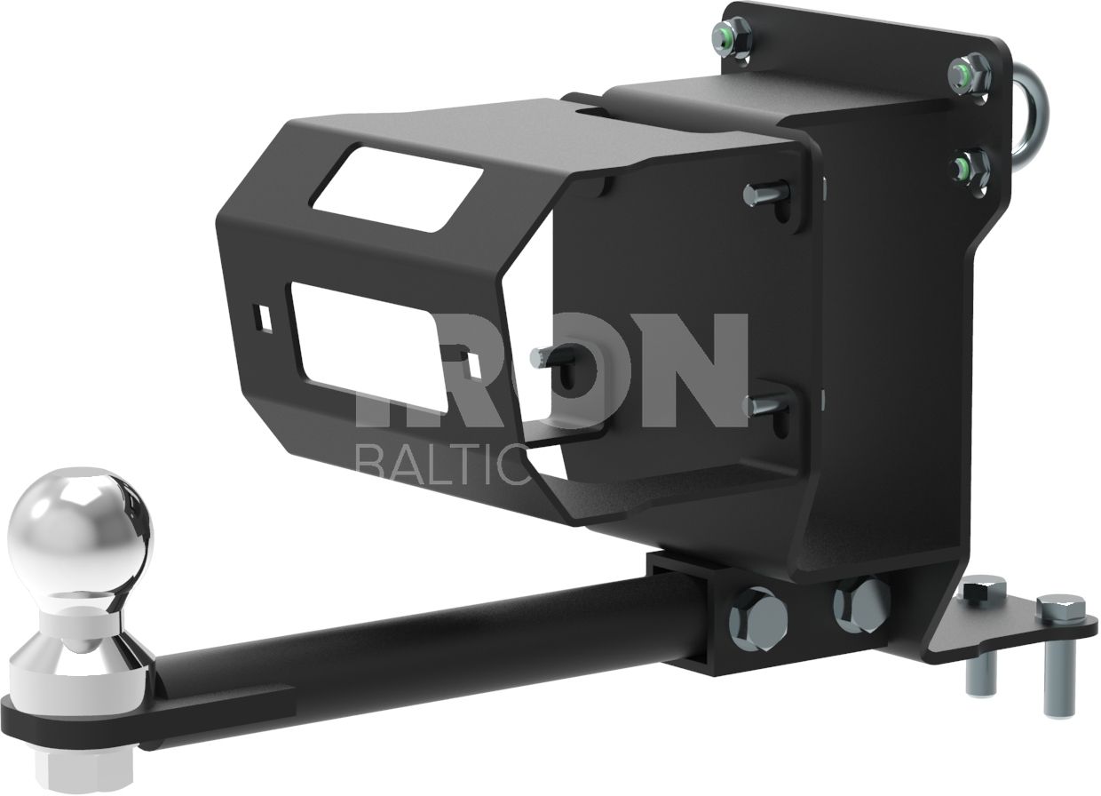 Rear winch mounting kit: GOES 525 / 625