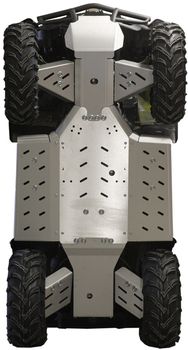 Skid plate full set (aluminium): CFMOTO CFORCE X5A / X6A