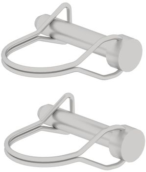 MOUNTING PINS For receiver mount system ploughs