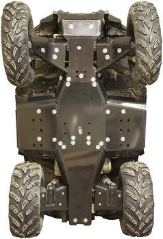 Skid plate full set (plastic): Polaris Sportsman: 570 SP (2021+): 570 Trail (2021+)