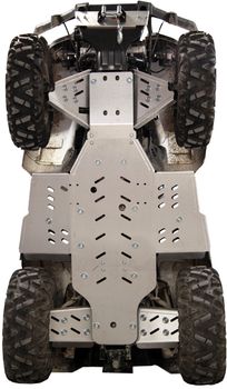 Skid plate full set (aluminium): Linhai 600