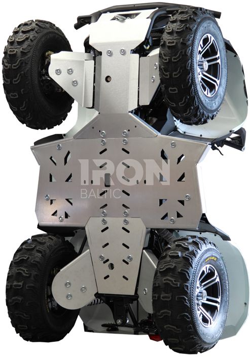 Skid plate full set (aluminium): Access AX700: ( Triton 700 )