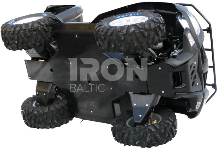 Skid plate full set (plastic): Dinli DL 700