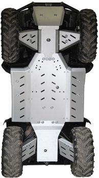 Skid plate full set (aluminium): CFMOTO 500 2A