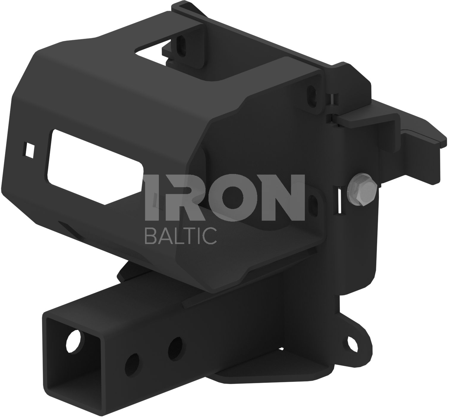 Rear winch mounting kit + 2" receiver: LONCIN XWOLF 700 (2024+): LONCIN XWOLF 550 (2024+)
