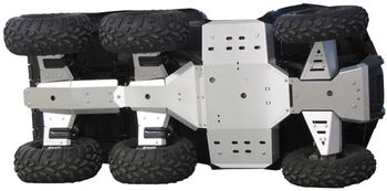 Skid plate full set (aluminium): Polaris Big Boss 800: Sportsman 800 6x6