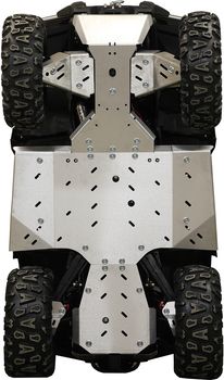 Skid plate full set (aluminium): CFMOTO CFORCE 850: CFORCE 800 XC (in USA): CFORCE 1000 OVERLAND