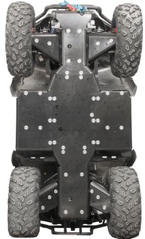 Skid plate full set (plastic): AODES 800: ASSAILANT ZEUS