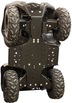 Skid plate full set (plastic): Yamaha Grizzly 700: (2016+)
