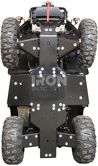 Skid plate full set (plastic): Linhai 500