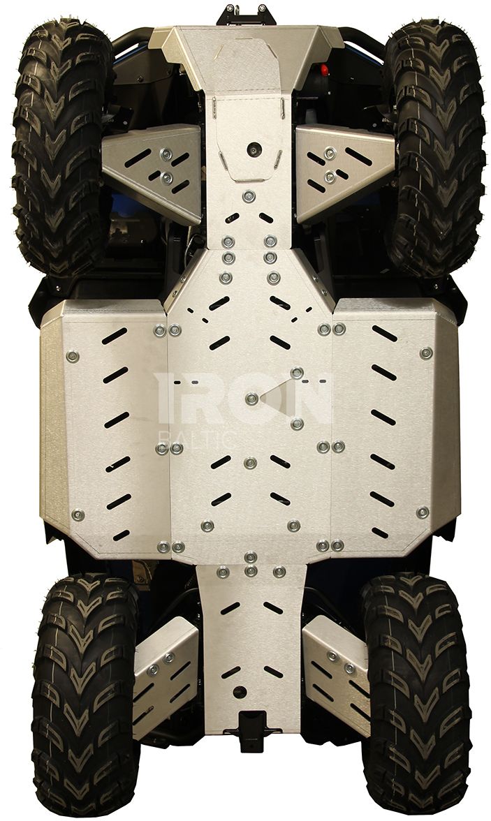 Skid plate full set (aluminium): CFMOTO CFORCE 625 Touring (-2022): CFORCE 600 Touring (2020-2022)