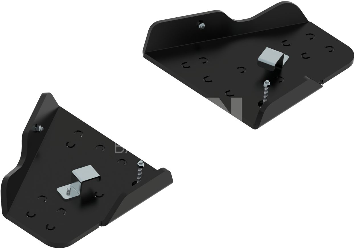 Pl. Rear A-arm guards (pair) Yamaha 700 (2014+...)