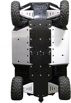 Skid plate full set (plastic): Polaris Ranger 900 Diesel: Polaris Ranger 800 HO