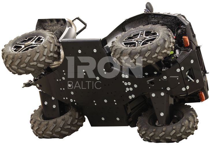Skid plate full set (plastic): Polaris Sportsman Touring: SP 850 (2015+) : XP 1000 (...-2017)