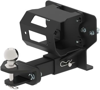 Rear winch mounting kit: Yamaha Kodiak 450 (2017+)