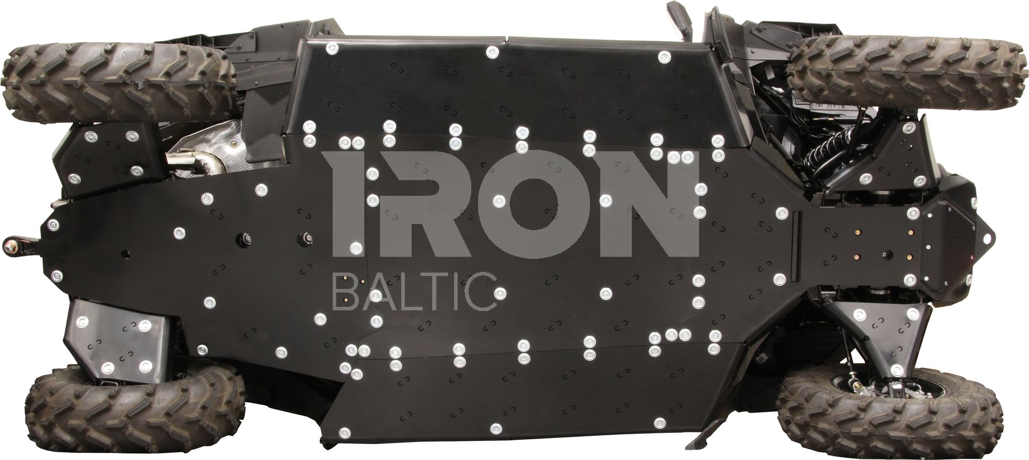 Skid plate full set (plastic): CanAm Maverick Trail (2018+)