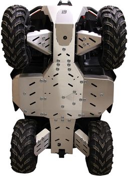 Skid plate full set (aluminium): CFMOTO CFORCE 625 (2023+): CFORCE 600 (2023+)