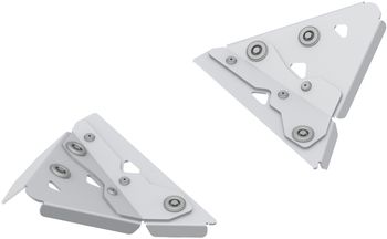 Al. Front A-arm guards (pair): CanAm Outlander 850/1000 G3 (2025+)