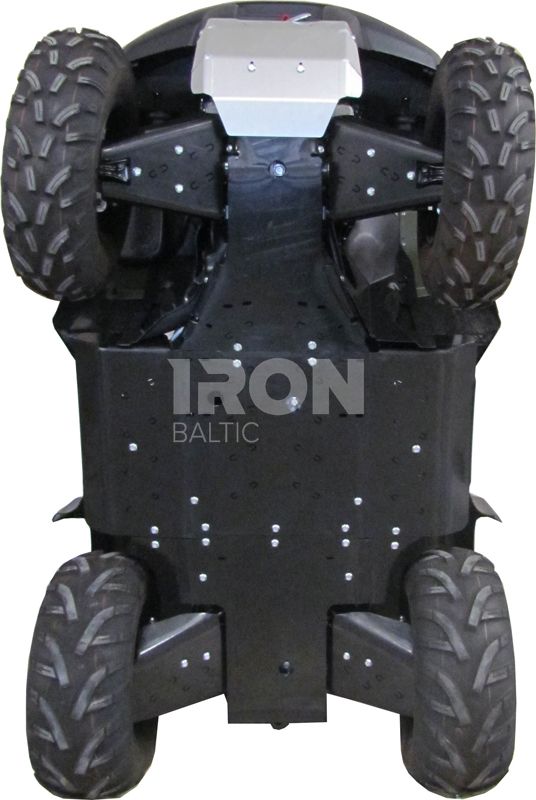 Skid plate full set (plastic): Suzuki KingQuad 500/750 Axi (EPS)