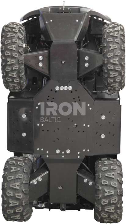 Skid plate full set (plastic): GOES 525 / 625